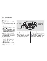 Предварительный просмотр 119 страницы Honda 2003 Accord Sedan Owner'S Manual