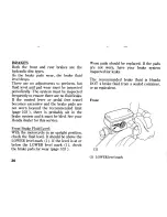 Предварительный просмотр 32 страницы Honda 2003 CB900F Owner'S Manual