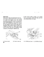 Предварительный просмотр 38 страницы Honda 2003 CB900F Owner'S Manual