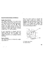 Предварительный просмотр 55 страницы Honda 2003 CB900F Owner'S Manual