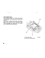 Предварительный просмотр 60 страницы Honda 2003 CB900F Owner'S Manual