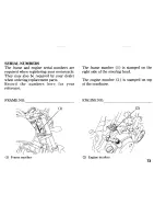 Предварительный просмотр 85 страницы Honda 2003 CB900F Owner'S Manual