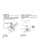 Предварительный просмотр 124 страницы Honda 2003 CB900F Owner'S Manual