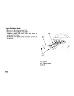 Предварительный просмотр 126 страницы Honda 2003 CB900F Owner'S Manual