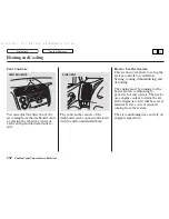 Предварительный просмотр 113 страницы Honda 2003 Civic Coupe Owner'S Manual