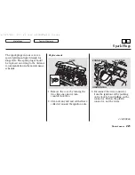 Предварительный просмотр 222 страницы Honda 2003 Civic Coupe Owner'S Manual