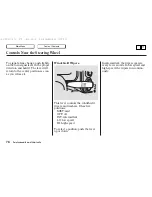 Предварительный просмотр 77 страницы Honda 2003 Civic GX Owner'S Manual