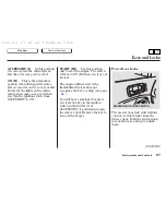 Preview for 88 page of Honda 2003 Civic Hybrid Owner'S Manual