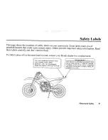 Предварительный просмотр 19 страницы Honda 2003 CRF150F Owner'S Manual