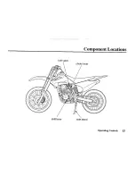 Предварительный просмотр 23 страницы Honda 2003 CRF150F Owner'S Manual