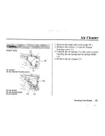 Предварительный просмотр 77 страницы Honda 2003 CRF150F Owner'S Manual