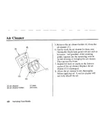 Предварительный просмотр 78 страницы Honda 2003 CRF150F Owner'S Manual