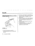 Предварительный просмотр 82 страницы Honda 2003 CRF150F Owner'S Manual