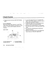 Предварительный просмотр 84 страницы Honda 2003 CRF150F Owner'S Manual