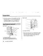 Предварительный просмотр 92 страницы Honda 2003 CRF150F Owner'S Manual