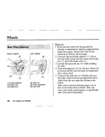 Предварительный просмотр 106 страницы Honda 2003 CRF150F Owner'S Manual