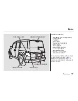 Предварительный просмотр 261 страницы Honda 2003 Element Owner'S Manual