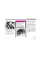 Предварительный просмотр 122 страницы Honda 2003 Insight Owner'S Manual