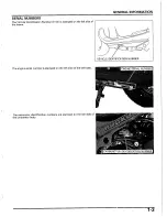 Предварительный просмотр 3 страницы Honda 2003 NPS50 Ruckus Service Manual