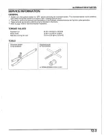 Предварительный просмотр 181 страницы Honda 2003 NPS50 Ruckus Service Manual