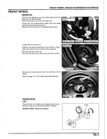 Предварительный просмотр 203 страницы Honda 2003 NPS50 Ruckus Service Manual