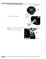 Предварительный просмотр 208 страницы Honda 2003 NPS50 Ruckus Service Manual