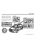 Предварительный просмотр 70 страницы Honda 2003 Odyssey Owner'S Manual