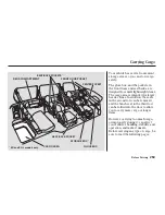 Предварительный просмотр 256 страницы Honda 2003 Odyssey Owner'S Manual