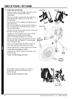 Предварительный просмотр 9 страницы Honda 2003 ST1300 Setup Instructions