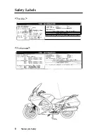 Предварительный просмотр 12 страницы Honda 2003 ST1300lA Owner'S Manual