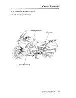 Предварительный просмотр 89 страницы Honda 2003 ST1300lA Owner'S Manual