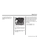 Предварительный просмотр 108 страницы Honda 2003 TL Owner'S Manual