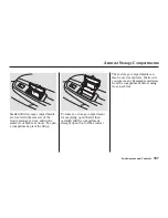 Предварительный просмотр 110 страницы Honda 2003 TL Owner'S Manual