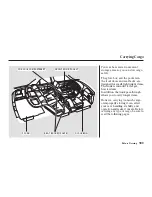 Предварительный просмотр 186 страницы Honda 2003 TL Owner'S Manual