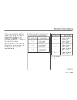 Предварительный просмотр 198 страницы Honda 2003 TL Owner'S Manual