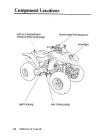 Preview for 20 page of Honda 2003 TRX250EX Sportrax 250EX Owner'S Manual