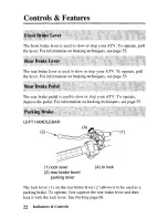 Preview for 30 page of Honda 2003 TRX250EX Sportrax 250EX Owner'S Manual