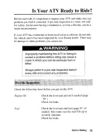 Preview for 39 page of Honda 2003 TRX250EX Sportrax 250EX Owner'S Manual