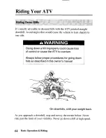 Preview for 72 page of Honda 2003 TRX250EX Sportrax 250EX Owner'S Manual