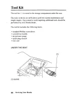 Preview for 92 page of Honda 2003 TRX250EX Sportrax 250EX Owner'S Manual