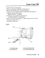 Preview for 105 page of Honda 2003 TRX250EX Sportrax 250EX Owner'S Manual