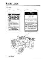 Предварительный просмотр 15 страницы Honda 2003 TRX250TE Fourtrax Recon ES Owner'S Manual