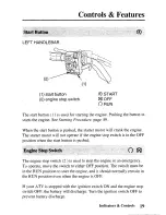 Предварительный просмотр 28 страницы Honda 2003 TRX250TE Fourtrax Recon ES Owner'S Manual