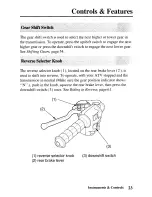 Предварительный просмотр 32 страницы Honda 2003 TRX250TE Fourtrax Recon ES Owner'S Manual