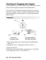 Предварительный просмотр 56 страницы Honda 2003 TRX250TE Fourtrax Recon ES Owner'S Manual