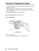 Предварительный просмотр 58 страницы Honda 2003 TRX250TE Fourtrax Recon ES Owner'S Manual