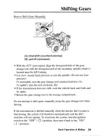 Предварительный просмотр 67 страницы Honda 2003 TRX250TE Fourtrax Recon ES Owner'S Manual