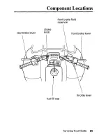 Предварительный просмотр 96 страницы Honda 2003 TRX250TE Fourtrax Recon ES Owner'S Manual