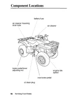 Предварительный просмотр 97 страницы Honda 2003 TRX250TE Fourtrax Recon ES Owner'S Manual