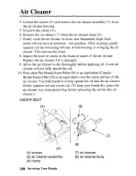 Предварительный просмотр 115 страницы Honda 2003 TRX250TE Fourtrax Recon ES Owner'S Manual